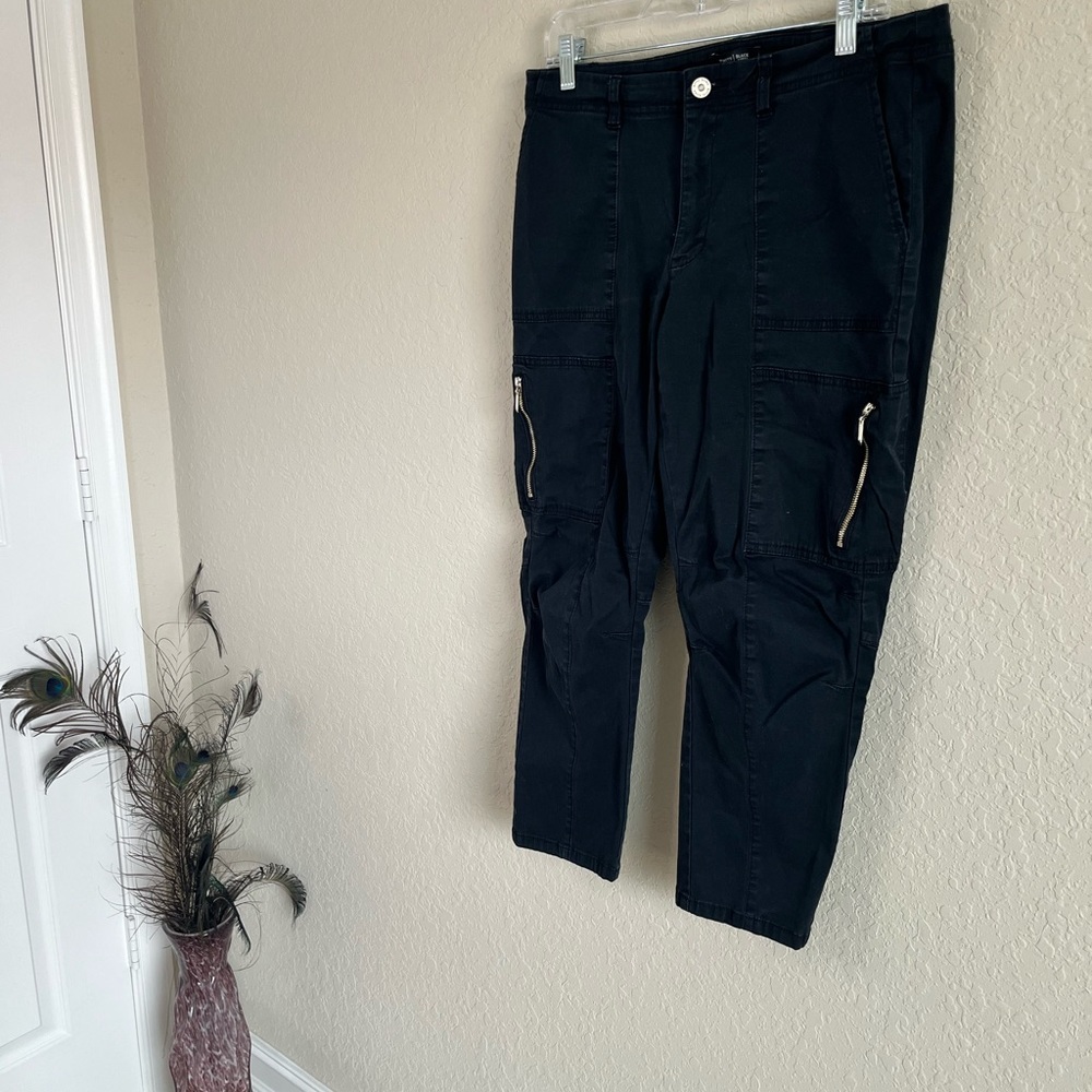 White House Black market 3/4  cargo pants , size 12